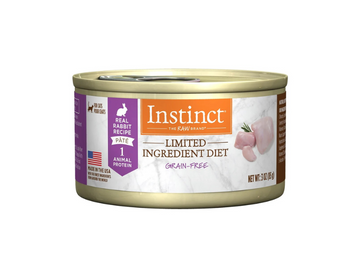 【INSTINCT】Canned Cat Food - Limited Ingredient Rabbit Pâté - 3oz