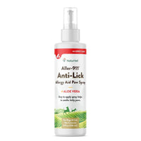 【NATURVET】Dogs & Cats - NaturVet Aller-911 Anti-Lick - Allergy Aid Paw Spray - 8 fl.oz