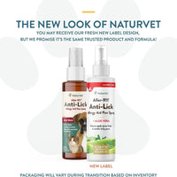 【NATURVET】Dogs & Cats - NaturVet Aller-911 Anti-Lick - Allergy Aid Paw Spray - 8 fl.oz