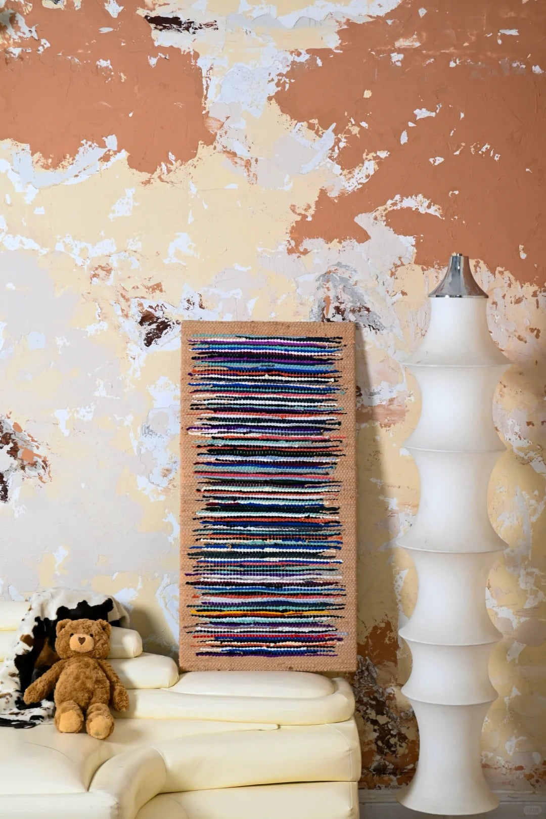 Paw-Stroke Woven Cat Scratch Art Board