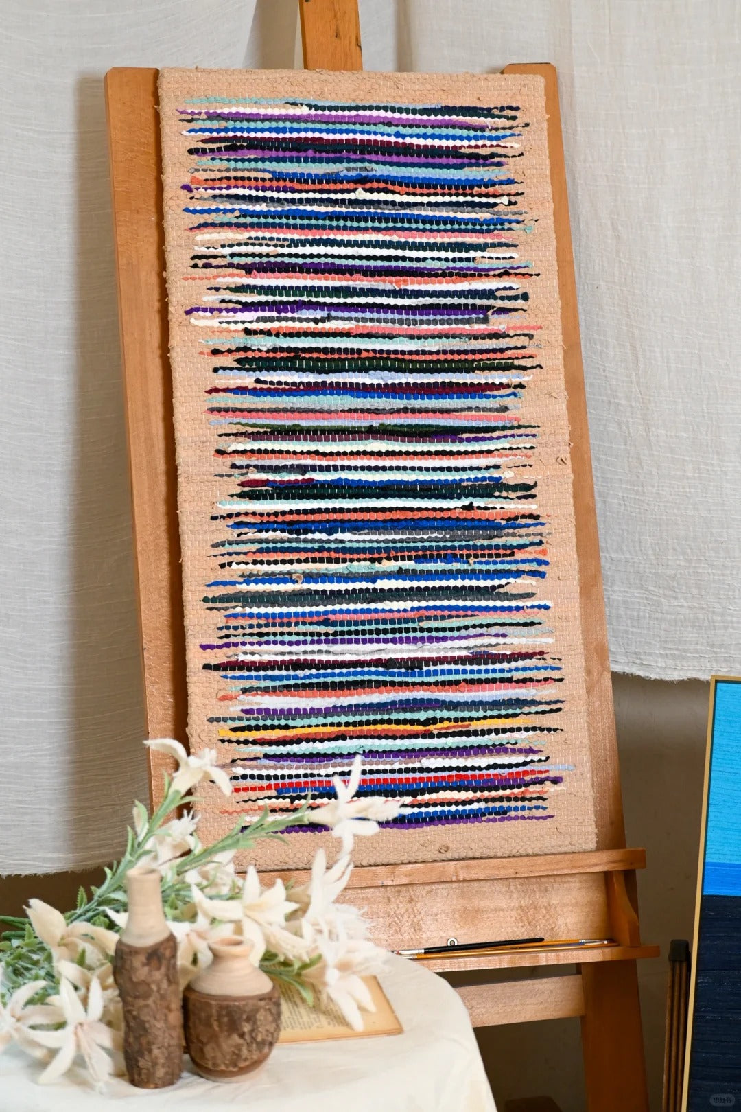 Paw-Stroke Woven Cat Scratch Art Board