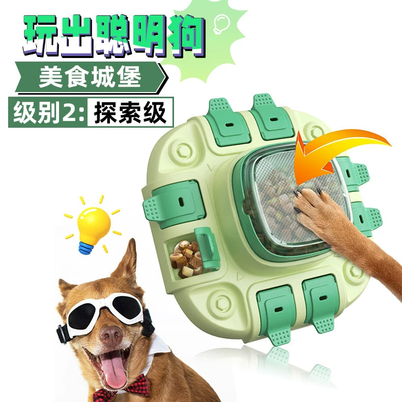 【KADTC】Food Castle Interactive Puzzle Feeder (Hardness Level 2)
