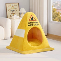 Traffic Cone Pet Tent Bed