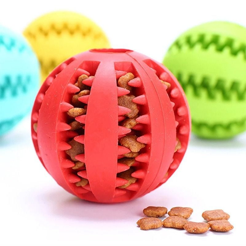 Self-Play Treat Ball – Chew-Proof & Teeth-Cleaning
