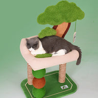 【ZEZE】Green Pine Potted Cat Tree 94CM