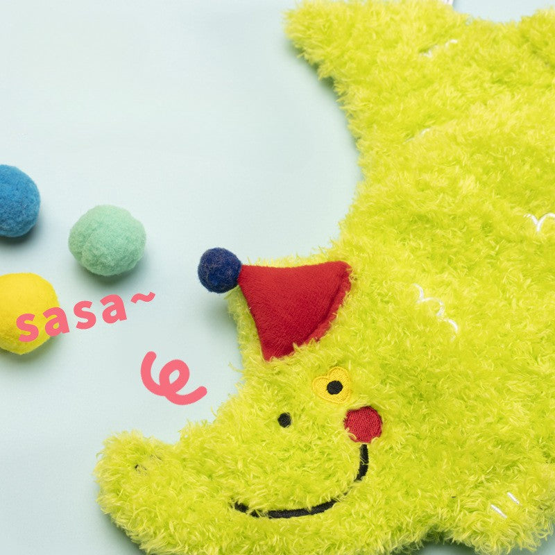 【PETSVILLE】Crinkle Plush Squeaky Toy