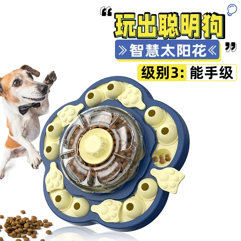 【KADTC】Smart Sunflower Interactive Puzzle Feeder (Hardness Level 3)