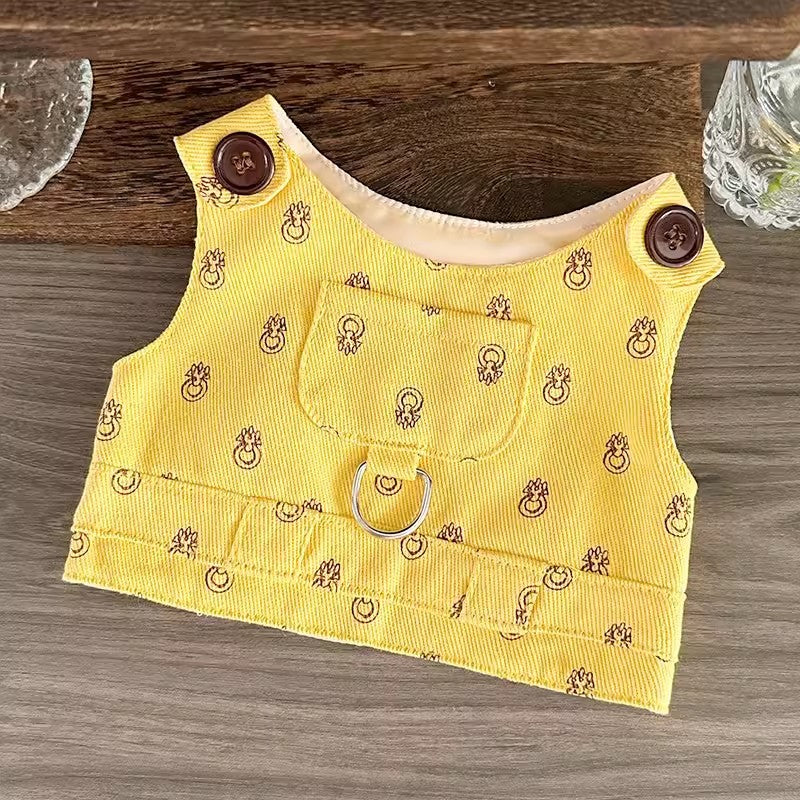 Summer Lightweight Denim Harness – Sweet & Stylish