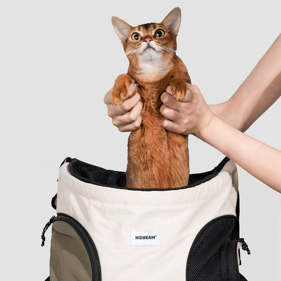 【HiDREAM】Front-Carry Waterproof Pet Backpack