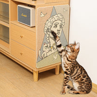 PawPal Cartoon Scratchy Mat – No-Shed Sisal Fun Pad