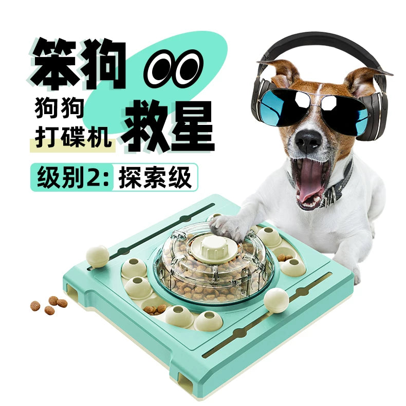 【KADTC】DJ Console Interactive Puzzle Feeder (Hardness Level 2)