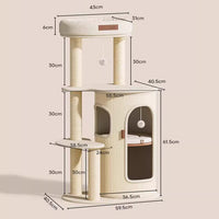 【Hoopet】Compact Villa Cat Tree 97CM