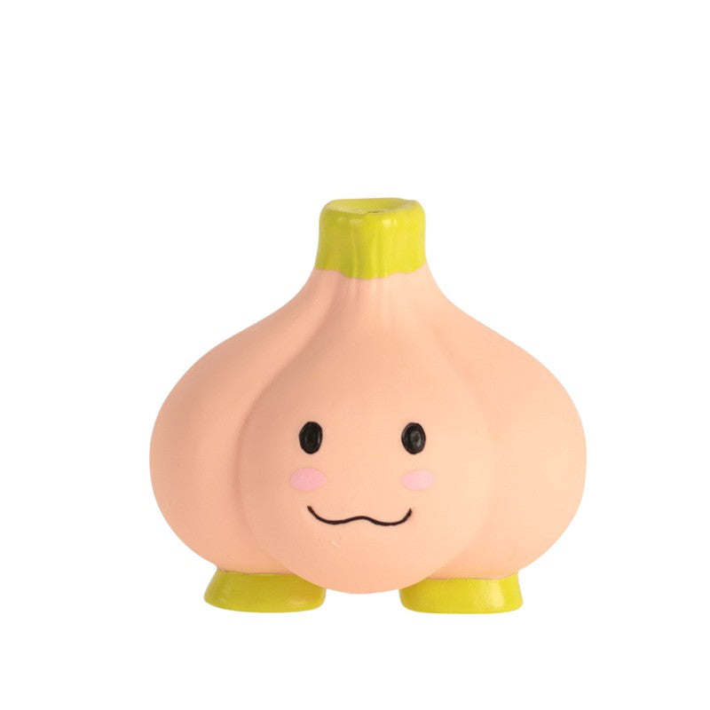 Squeaky Latex Dog Toy – Foodie Series