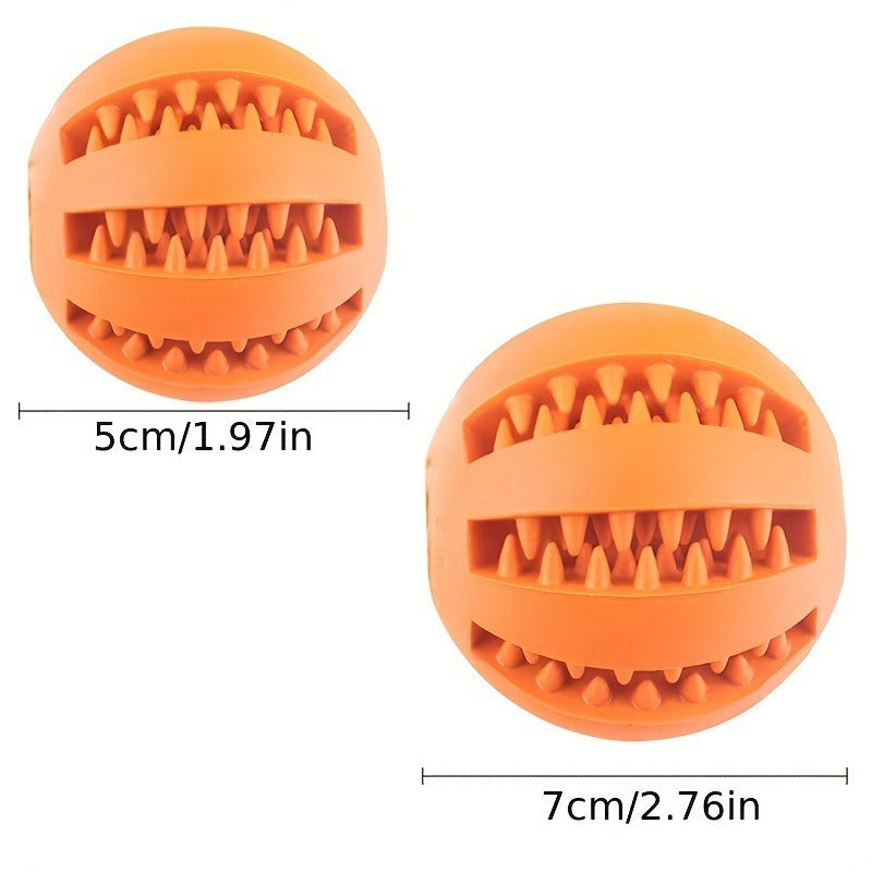 Self-Play Treat Ball – Chew-Proof & Teeth-Cleaning