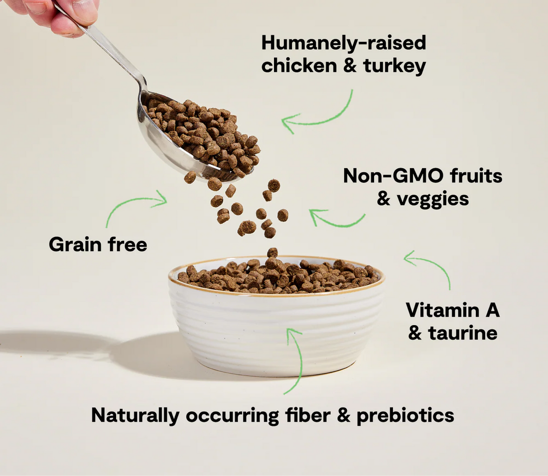 【Open Farm】Kitten Recipe Kibble - Chicken & Turkey Recipe - 4lb / 1.81 kg