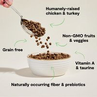 【Open Farm】Kitten Recipe Kibble - Chicken & Turkey Recipe - 4lb / 1.81 kg