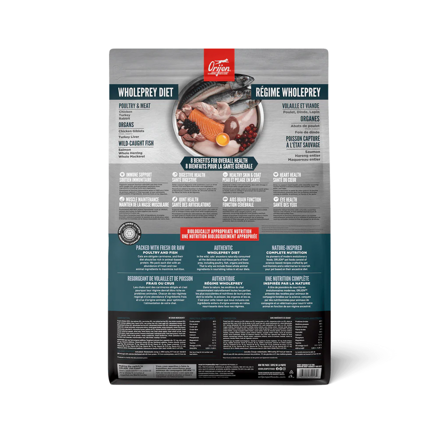 【Orijen】Cat Dry Food - Guardian 8 - 1.8 kg & 4.5kg