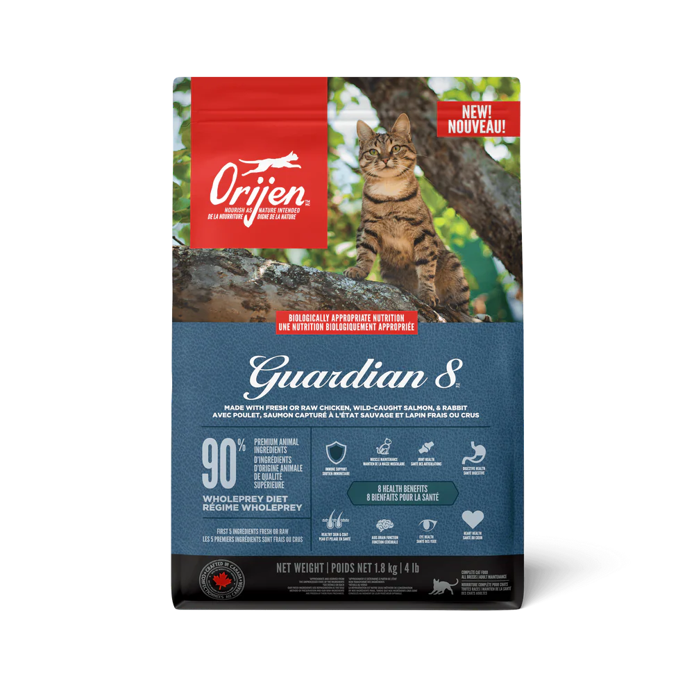【Orijen】Cat Dry Food - Guardian 8 - 1.8 kg & 4.5kg