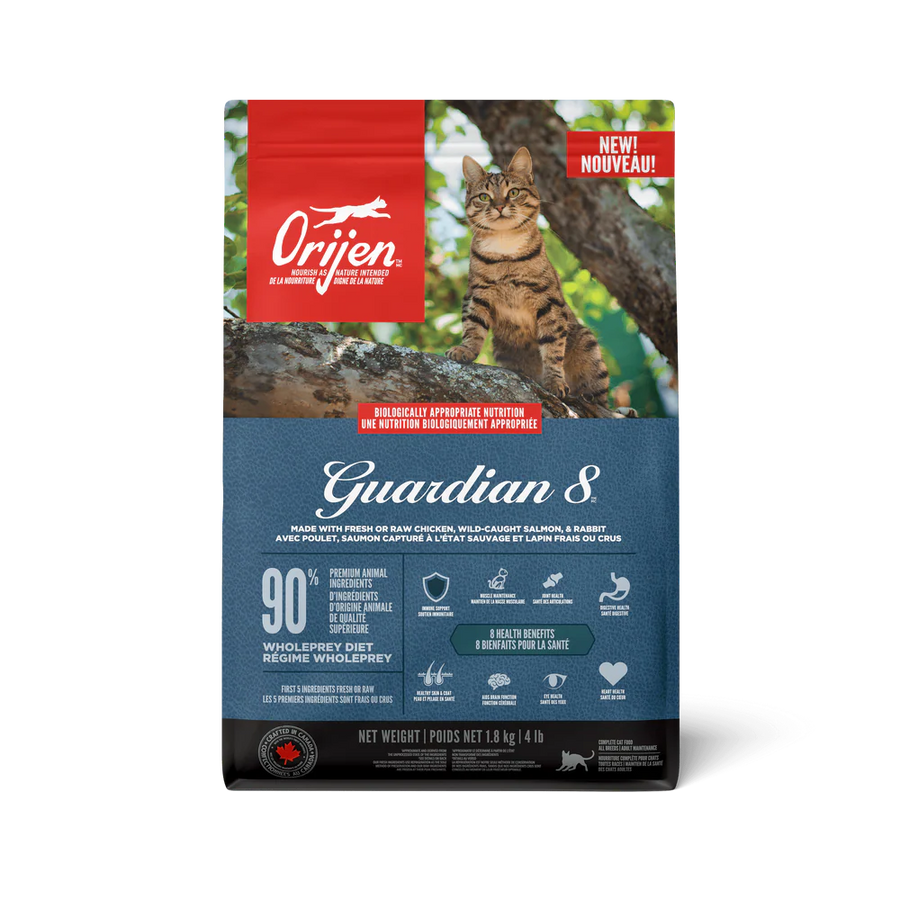 【Orijen】Cat Dry Food - Guardian 8 - 1.8 kg & 4.5kg