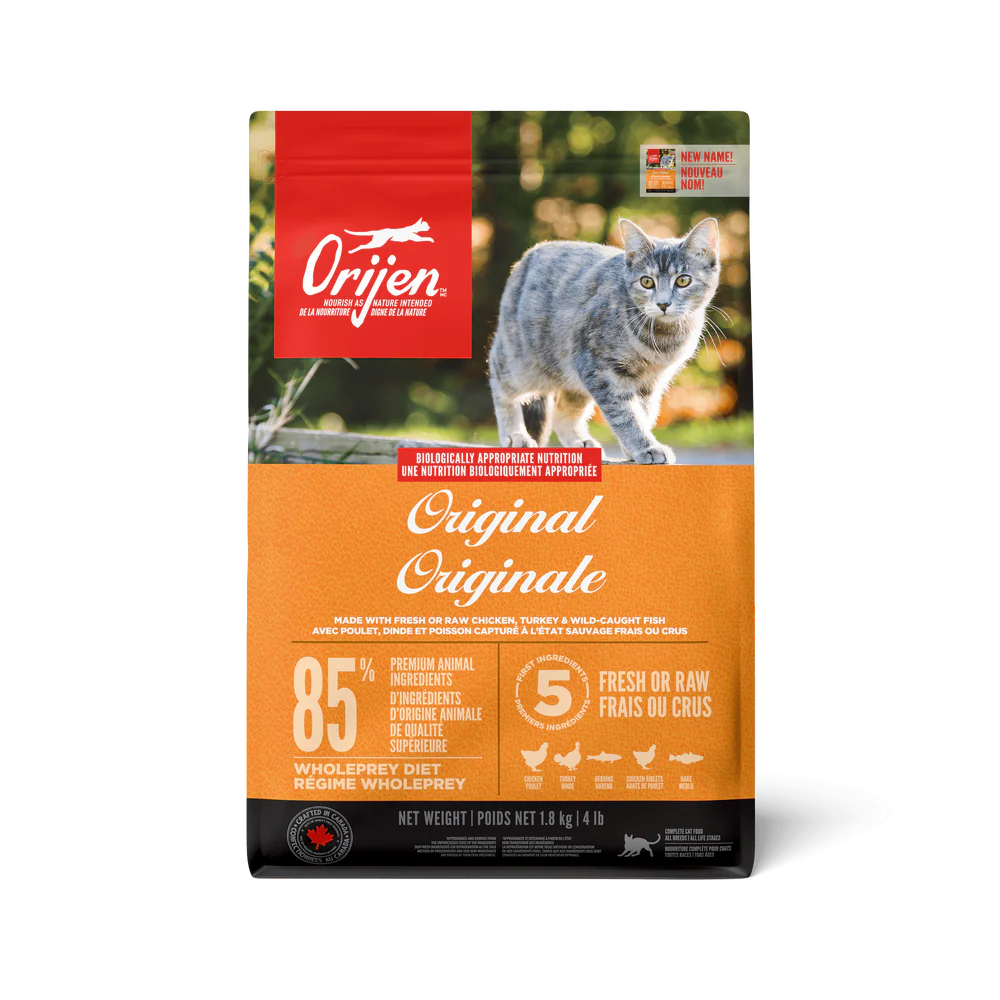 【Orijen】Cat Dry Food -  Original - 1.8 kg & 5.4kg