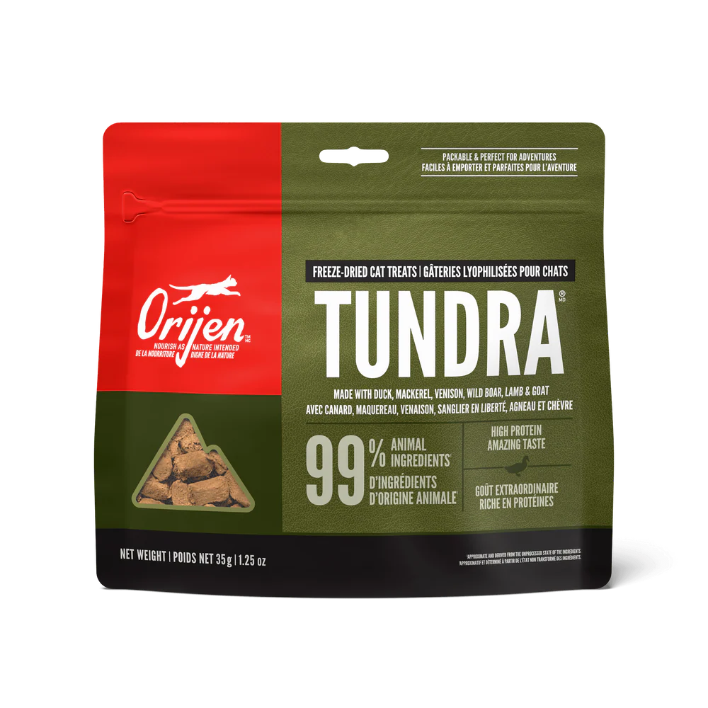【Orijen】Freeze-Dried Cat Treats - Tundra - 35g