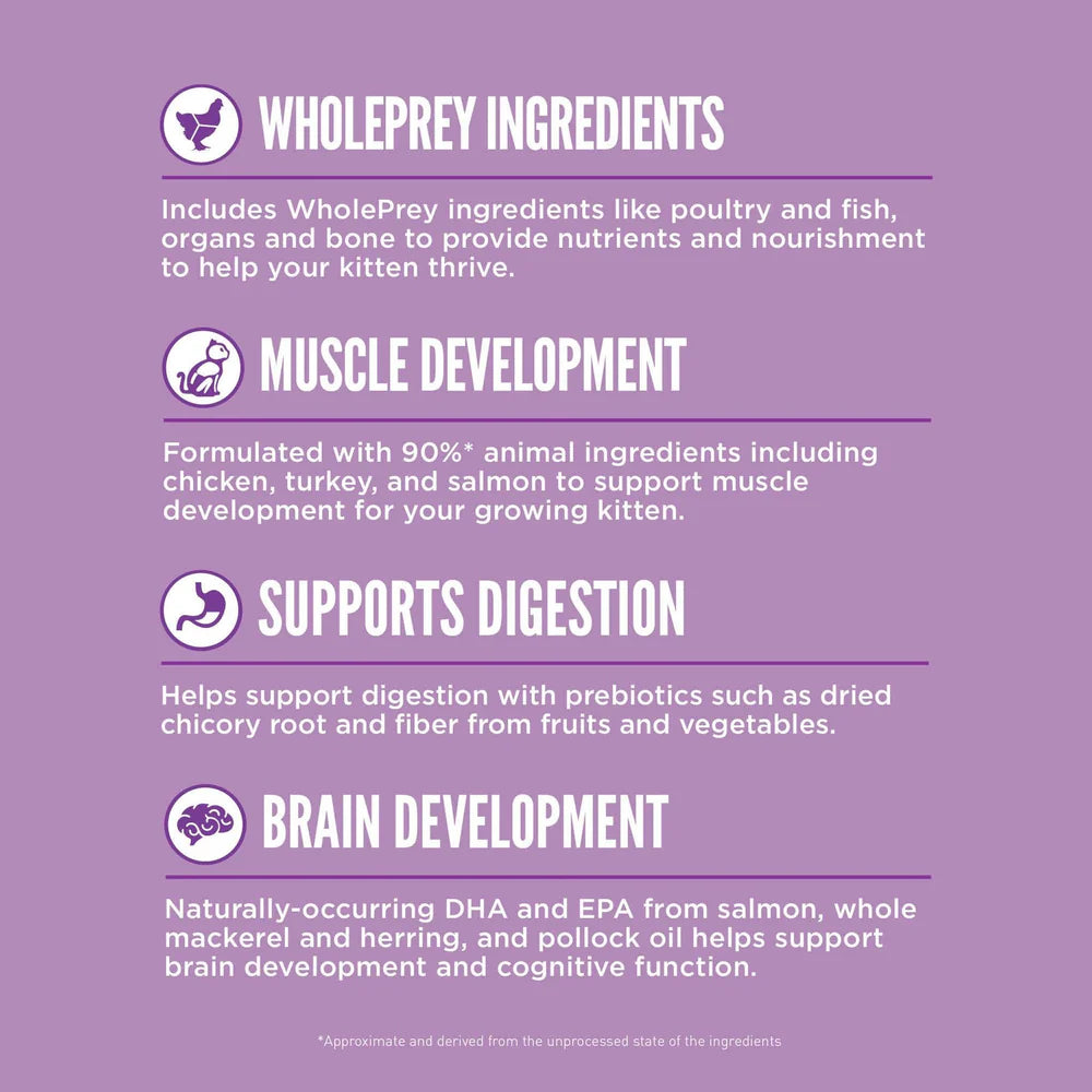 【Orijen】Cat Dry Food - Kitten Recipe - 1.8 kg & 3.17kg