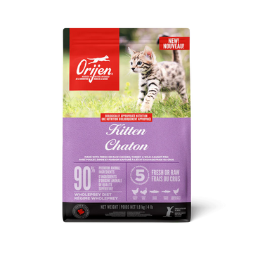 【Orijen】Cat Dry Food - Kitten Recipe - 1.8 kg & 3.17kg