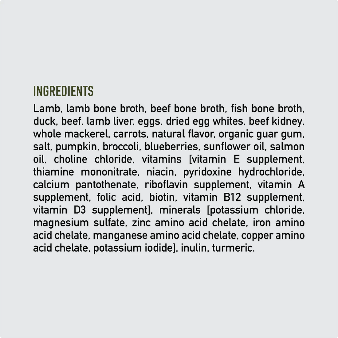 【Orijen】Dog Tundra Stew Recipe with Shredded Beef, Duck & Lamb - 363g