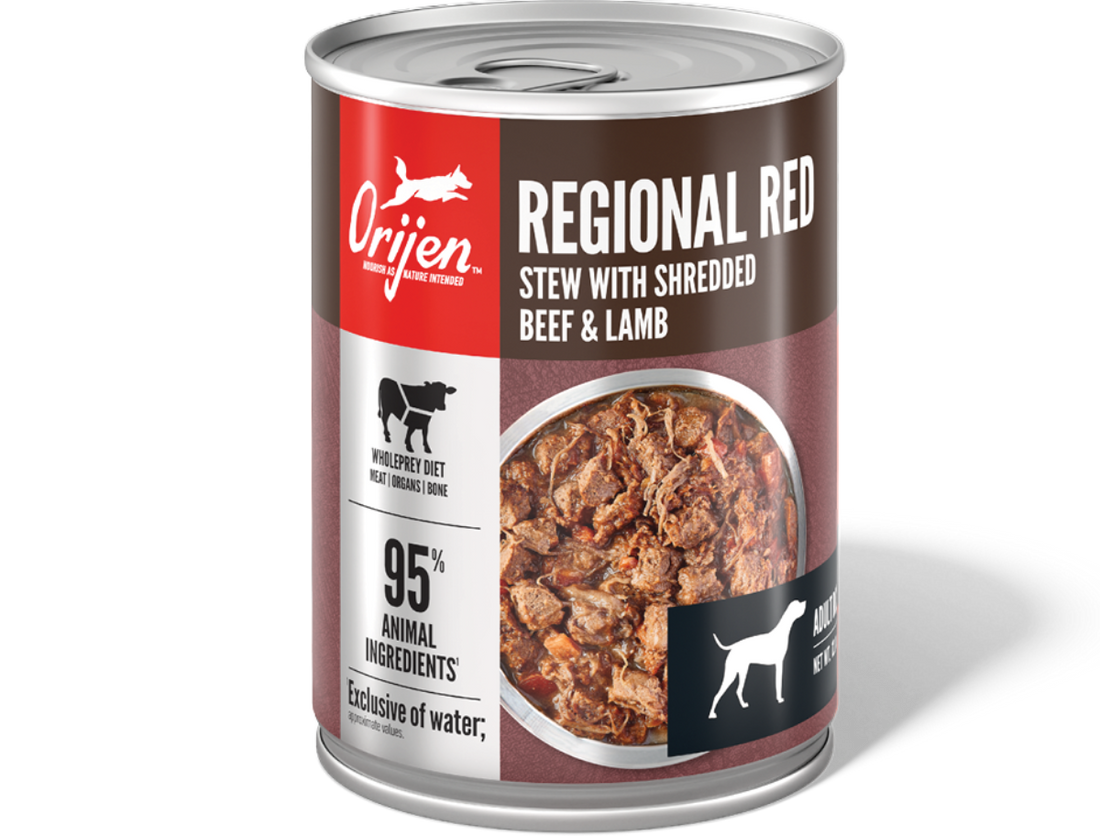 【Orijen】Dog Regional Red Stew Recipe with Shredded Beef & Lamb - 363g