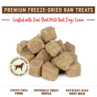 【PRIMAL】Dog - Freeze-Dried Treats - You Maple My Day - Pork, Maple, Goat Milk