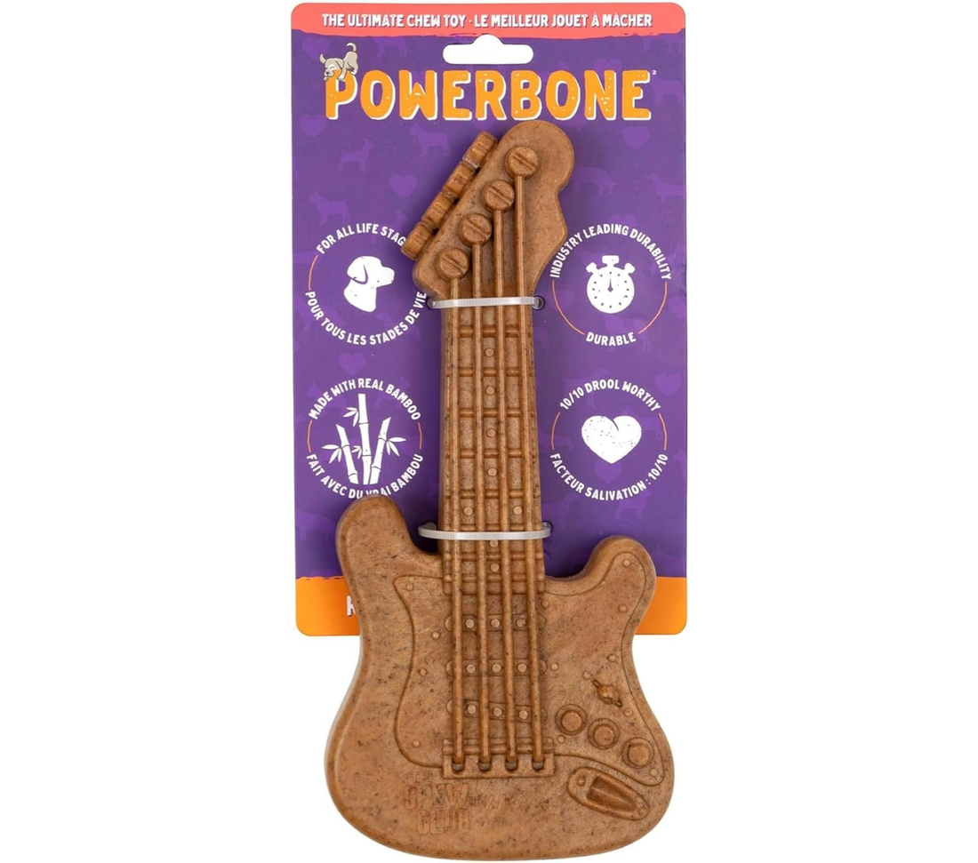 【Powerbone】The Ultimate Chew Toy - Guitar Dog 9.5"