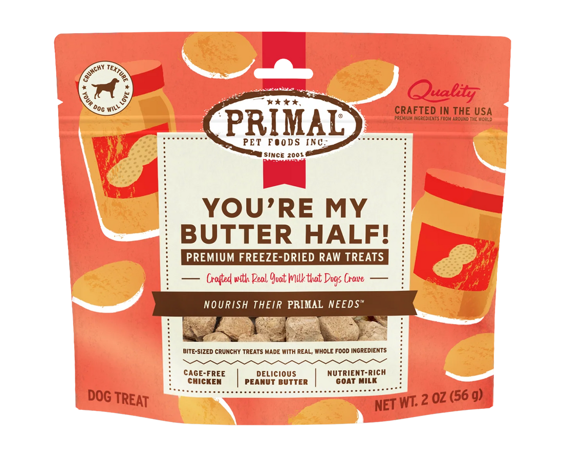 【Primal】南瓜香蕉配山羊奶狗狗零食