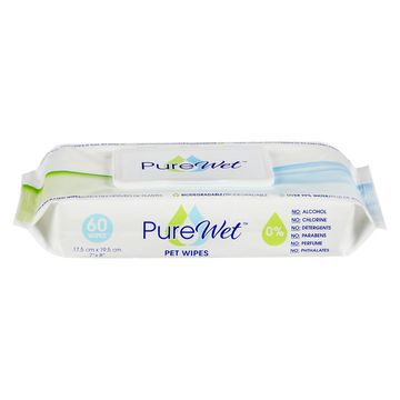 【PureWet】Pet Wet Wipes - Regular & Extra large