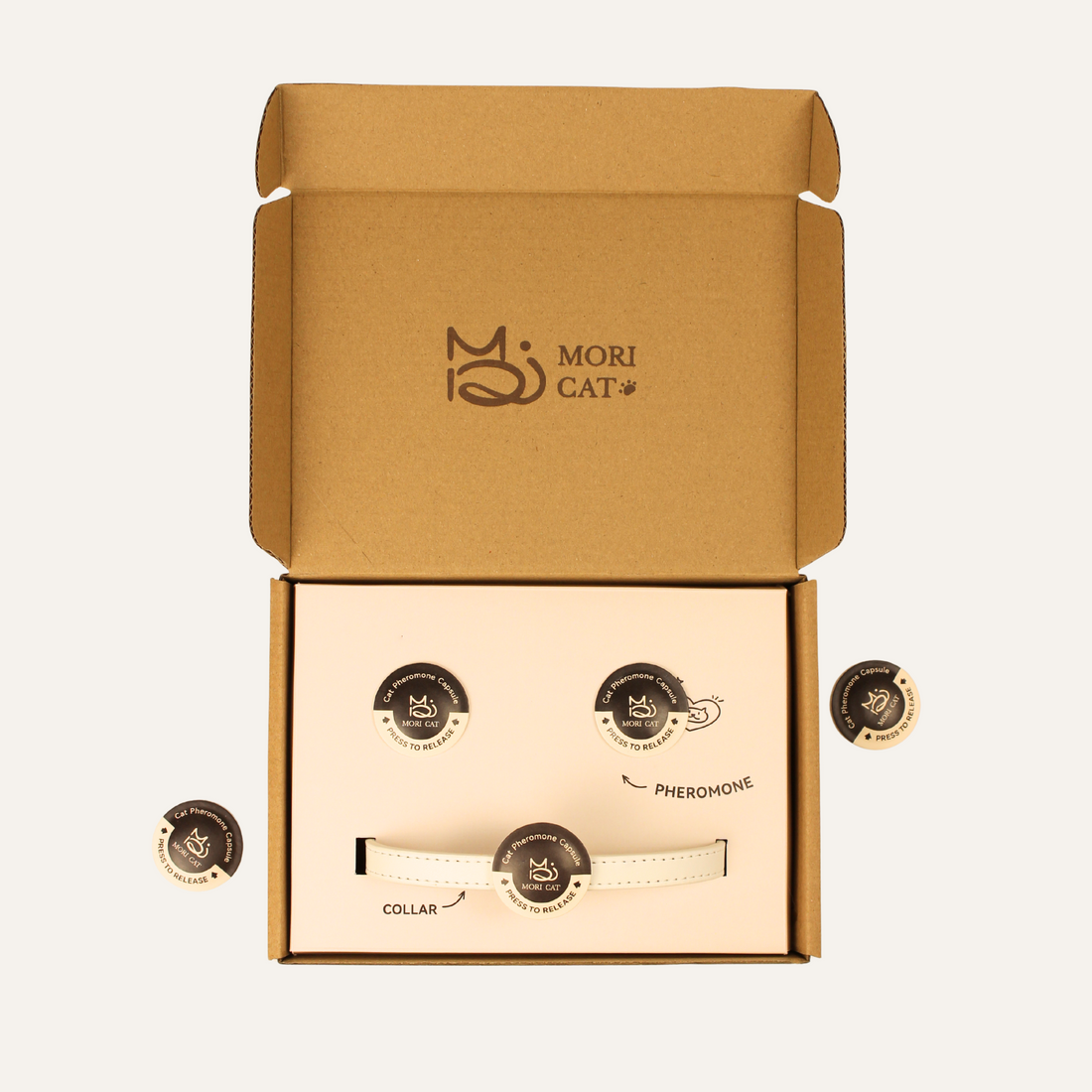 【Mori Cat】Purrmone Bundle box - Collar + Pheromone