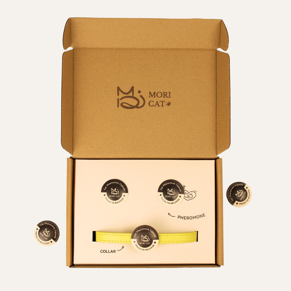 【Mori Cat】Purrmone Bundle box - Collar + Pheromone