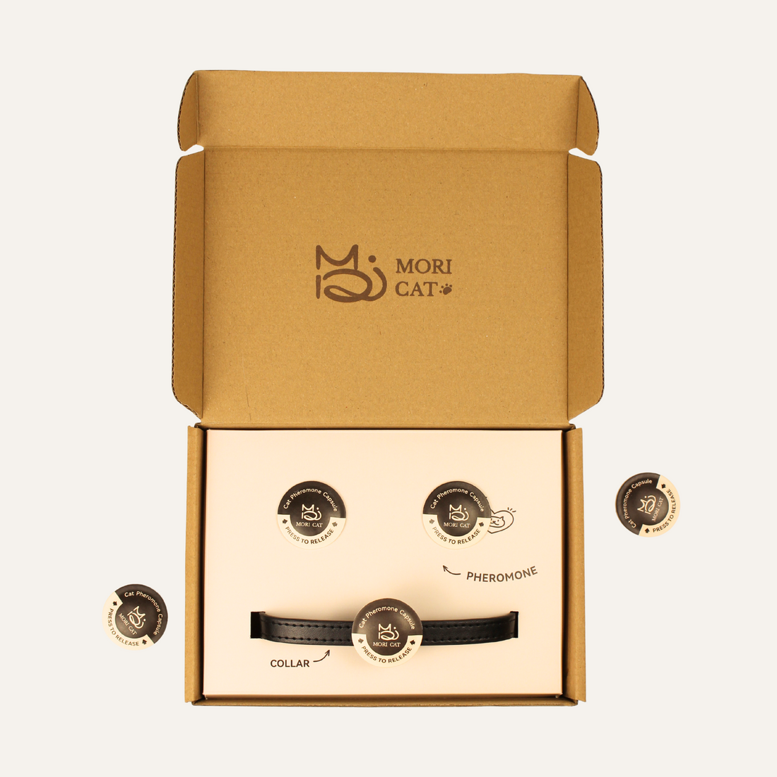 【Mori Cat】Purrmone Bundle box - Collar + Pheromone