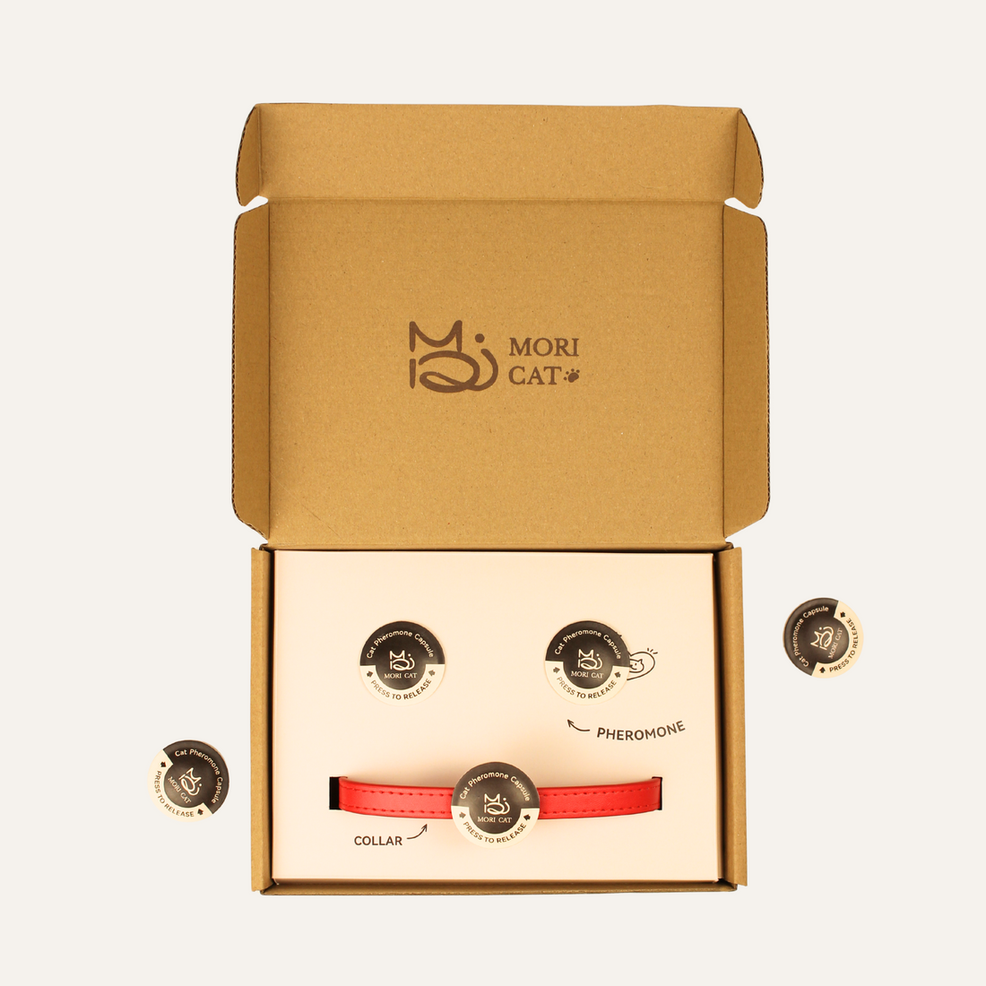 【Mori Cat】Purrmone Bundle box - Collar + Pheromone
