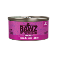 【Rawz】Shredded Tuna & Salmon Cat Food Recipe 3oz