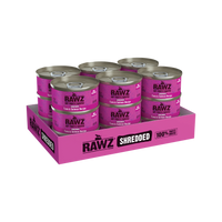 【Rawz】Shredded Tuna & Salmon Cat Food Recipe 3oz