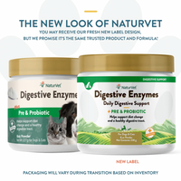 【NaturVet Digestive】Enzymes Prebiotic & Probiotic Powder 4 oz