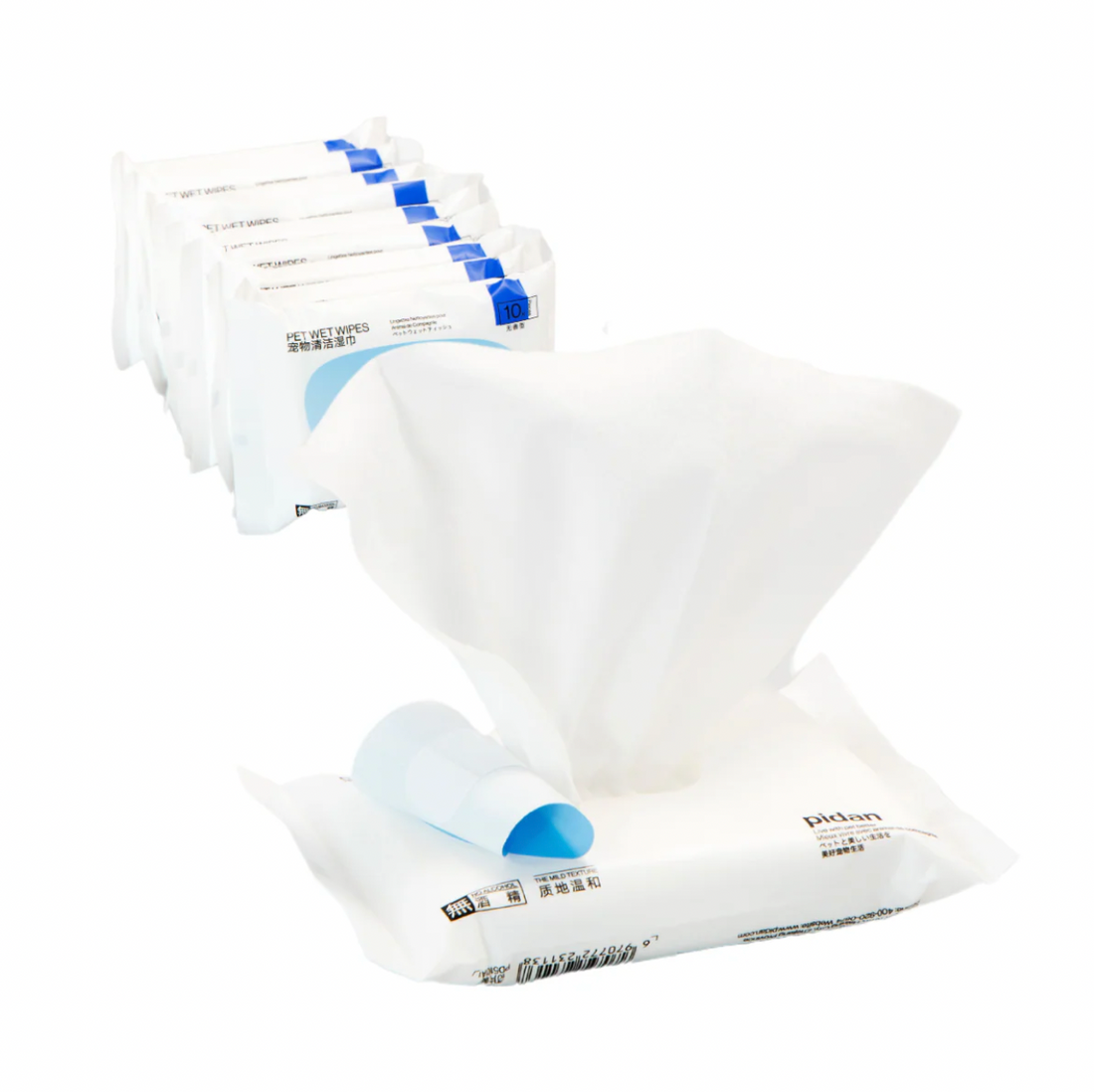 【PIDAN】Pet Wet Wipes - 10 counts per pack