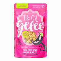 【Tiki Cat】 Gelée Cat Treat - Tuna with Crab Recipe 2.8oz