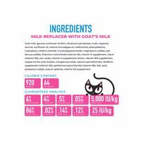 【Tiki Cat】 Baby™ Milk Replacer with Goat's Milk 6oz