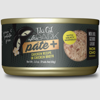 【Tiki Cat】Canned Cat Food - After Dark - Pâté+ Chicken Recipe in Chicken Broth - 2.8 oz
