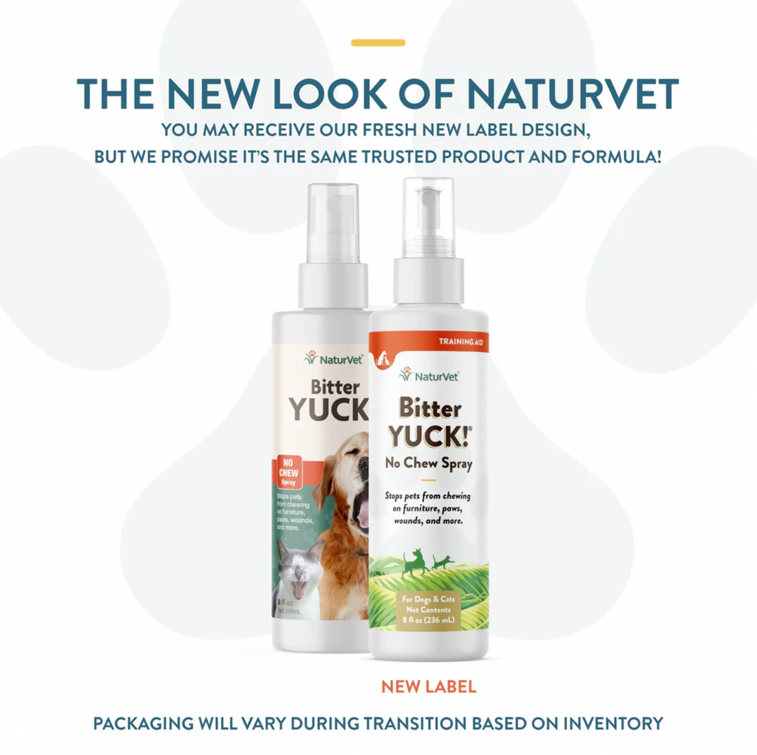 【NATURVET】Bitter Yuck! No Chew Spray for Dogs - 16 fl.oz