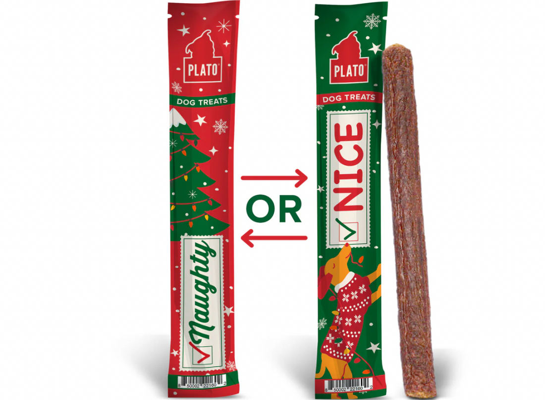 【Plato Pet Treats】Dog Treats -  Naughty Nice Thinkers Duck Recipe