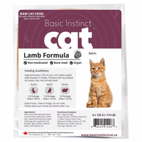 【RED DOG BLUE KAT】Frozen Cat Food - Basic Instincts™ Non-Medicated Lamb Formula