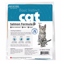 【RED DOG BLUE KAT】Frozen Cat Food - Basic Instincts™ Organic Salmon Formula