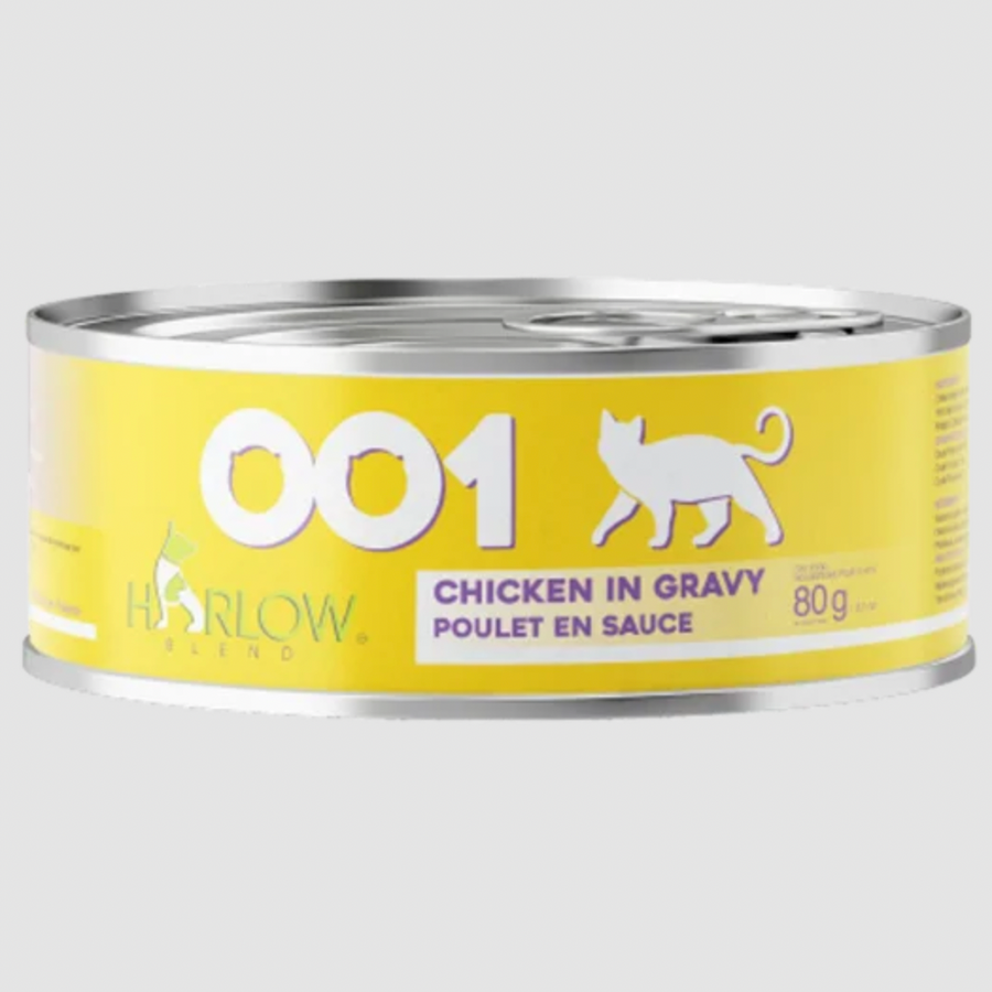 【Harlow Blend】Cat Can - 001 Chicken In Gravy 80g