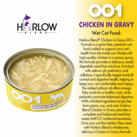 【Harlow Blend】Cat Can - 001 Chicken In Gravy 80g